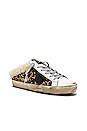 view 2 of 6 Sabot Star Sneaker in White & Brown leopard