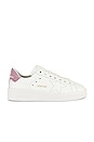 view 1 of 6 Pure Star Sneaker in White & Pink