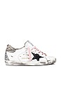 view 1 of 6 ZAPATILLA DEPORTIVA SUPERSTAR in White, Black, & Silver