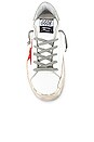 view 4 of 6 Hi Star Sneaker in White, Ruby Red & Silver