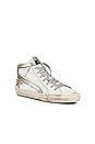 view 2 of 6 x REVOLVE Slide Sneaker in White & Gold