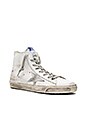 view 2 of 6 Francy Sneaker in White Silver Leather