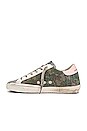 view 5 of 6 ZAPATILLA DEPORTIVA SUPER STAR in Green Camouflage, Silver, Pink, & White