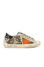 view 1 of 6 SNEAKERS SUPERSTAR in White, Camo, Ice Black Croc & Orange