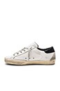 view 5 of 6 Superstar Sneaker in White & Black & Cream