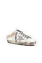 view 2 of 6 ZAPATILLA DEPORTIVA SUPERSTAR SABOT SHEARLING in White, Silver, & Beige