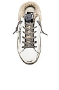 view 4 of 6 ZAPATILLA DEPORTIVA SUPERSTAR SABOT SHEARLING in White, Silver, & Beige