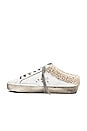 view 5 of 6 ZAPATILLA DEPORTIVA SUPERSTAR SABOT SHEARLING in White, Silver, & Beige
