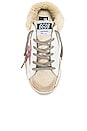 view 4 of 6 SNEAKERS SUPERSTAR SABOT SHEARLING in White, Seedpearl, Natural White, & Salmon