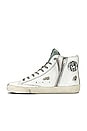 view 5 of 6 ZAPATILLA DEPORTIVA FRANCY in White, Silver, & Milk