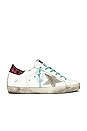 view 1 of 6 ZAPATILLA DEPORTIVA SUPERSTAR in White, Ice, & Fuchsia, Black, & Leo