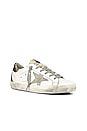view 2 of 7 X REVOLVE Superstar Shearling Sneaker in White, Gold & Ice