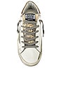 view 4 of 7 X REVOLVE Superstar Shearling Sneaker in White, Gold & Ice
