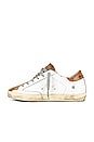 view 5 of 6 Superstar Sneaker in White, Tobacco, Silver, & Taupe