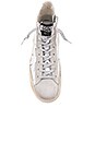 view 4 of 6 Francy Sneaker in Wrinkled Silver