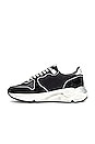 view 5 of 6 ZAPATILLA DEPORTIVA RUNNING SOLE in Black, Silver, & White