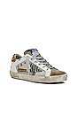 view 2 of 6 ZAPATILLA DEPORTIVA SUPERSTAR in Light Silver, White, Taupe, Zebra, & Haze Leopard
