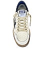 view 4 of 6 Ball Star Sneaker in White & Bluette