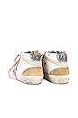view 3 of 6 Mid Star Sneaker in White, Sand, Silver, & Cream