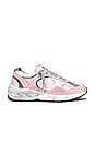 view 1 of 6 Running Dad Sneaker in Pink & White