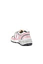 view 3 of 6 Running Dad Sneaker in Pink & White