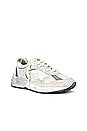 view 2 of 6 Running Dad Sneaker in White & Silver