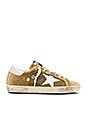 view 1 of 6 ZAPATILLAS DEPORTIVAS SUPERSTAR in Gold Velvet