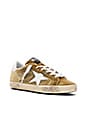 view 2 of 6 Superstar Sneaker in Gold Velvet