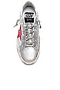view 4 of 6 ZAPATILLAS DEPORTIVAS SUPERSTAR in Silver, Red & Blue Star