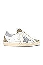view 1 of 6 Super-Star Sneaker in White, Taupe, & Grey