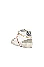 view 3 of 6 Mid Star Sneaker in White, Beige, Brown Leopard, Ice, & Platinum Silver