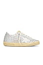 view 1 of 6 SUPER-STAR スニーカー in Iridescent Silver, Yellow, & White
