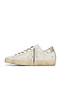 view 5 of 6 Super-Star Sneaker in White, Brown, & Platinum