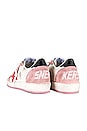 view 3 of 6 Ball Star Sneaker in White, Baby Pink, Red, & Black