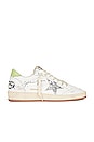 view 1 of 6 x REVOLVE Ball Star Sneaker in White, Silver, & Green