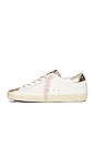 view 5 of 6 x REVOLVE Super Star Sneaker in White, Ancient Pink, & Gold
