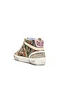 view 3 of 6 Mid Star Sneaker in Green Camoflage, Taupe, Black, Beige, & Antique Pink