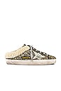 view 1 of 6 Superstar Sabot Shearling Sneaker in Black Gold, Beige, & Ice