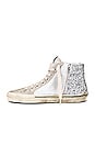view 5 of 6 Slide Sneaker in Silver, White, & Marble