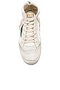 view 4 of 6 ZAPATILLA DEPORTIVA MID STAR in Cream, Milky, Green, White, & Silver