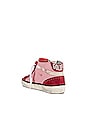 view 3 of 6 Mid Star Sneaker in Antique Pink, Red, & White