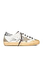 view 1 of 6 Superstar Sneaker in White, Taupe, & Silver