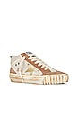 view 2 of 6 Mid Star Sneaker in Natural White, Tobacco, Golden, Cream, & Optic White
