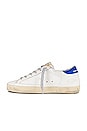 view 5 of 6 Superstar Sneaker in Cream, Silver, & Blue