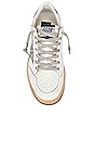 view 4 of 6 Ball Star Sneaker in White & Silver