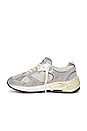 view 5 of 6 Running Dad Sneaker in Grey, Silver, & White