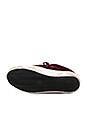 view 6 of 6 ZAPATILLAS DEPORTIVAS SUPERSTAR in Bordeaux Velvet & White Star