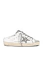 view 1 of 6 SNEAKERS SUPER-STAR SABOT in White, Ice, & Platinum
