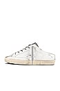 view 5 of 6 Super-Star Sabot Sneaker in White, Ice, & Platinum