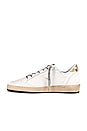 view 5 of 6 Ball Star Sneaker in Milk & Gold